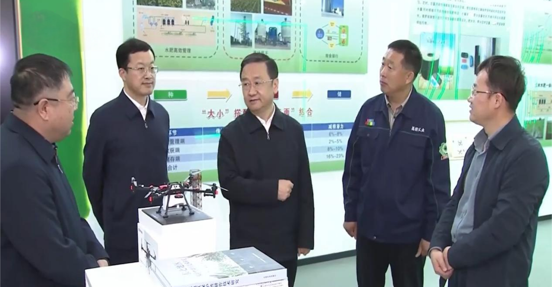 辽宁省委副书记、省长王新伟调研中国科学院沈阳应用生态研究所昌图现代农业试验站